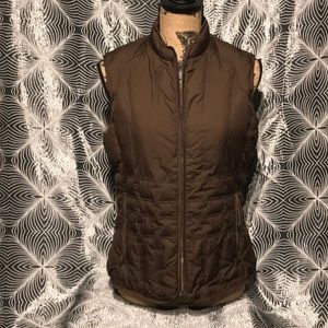 Vintage Eddie Bauer Down Vest Brown M